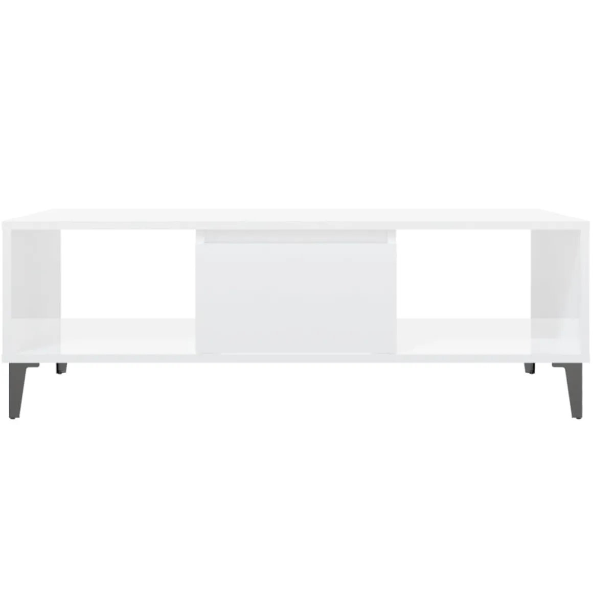 Mesa de centro Krähm 2 huecos + 1 puerta 35x103,5x60 cm