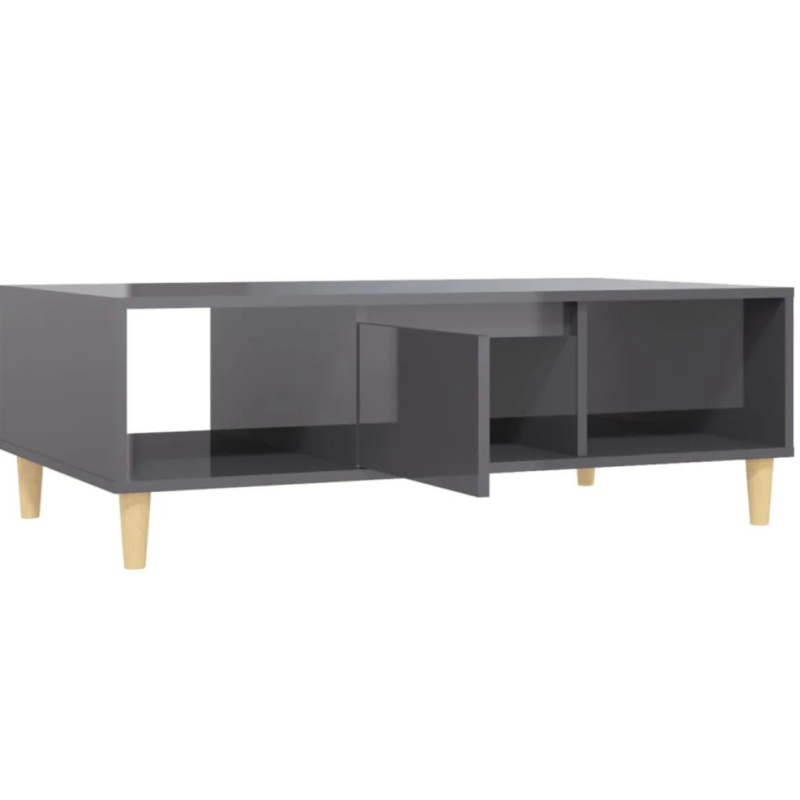 Mesa de centro Körn 2 huecos + 1 puerta 35x103,5x60 cm
