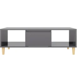 Mesa de centro Körn 2 huecos + 1 puerta 35x103,5x60 cm
