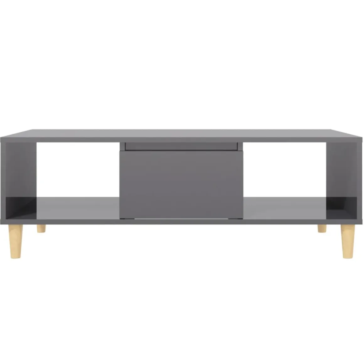 Mesa de centro Körn 2 huecos + 1 puerta 35x103,5x60 cm