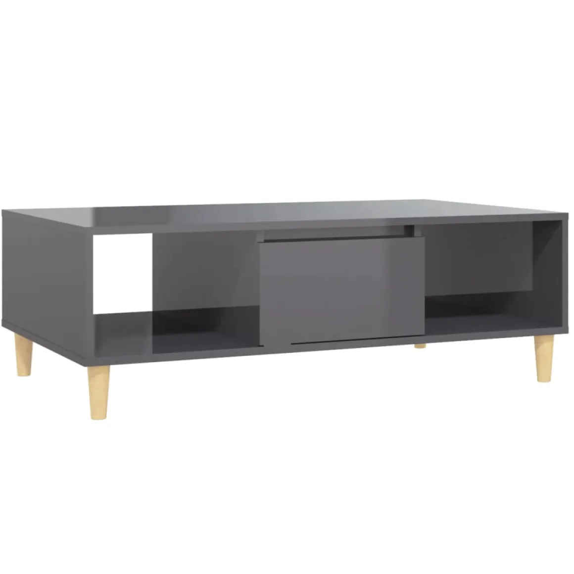 Mesa de centro Körn 2 huecos + 1 puerta 35x103,5x60 cm