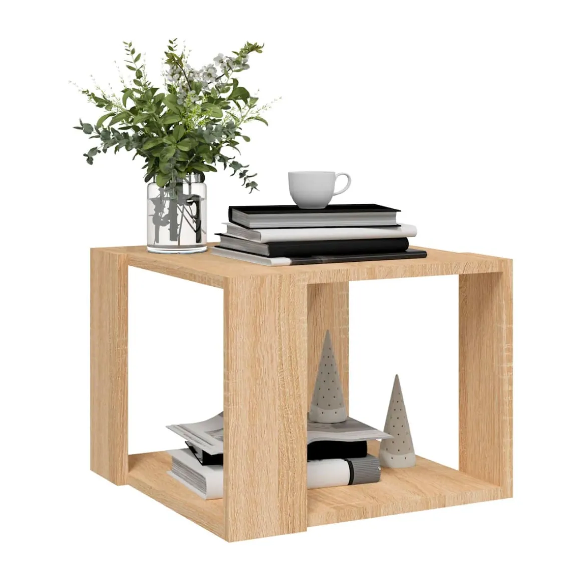 Mesa de centro Kubo estante inferior 30x40x40 cm
