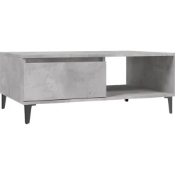 Mesa de centro Lena 1 puerta + 1 compartimento 35x90x60 cm