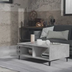 Mesa de centro Lena 1 puerta + 1 compartimento 35x90x60 cm