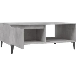 Mesa de centro Lena 1 puerta + 1 compartimento 35x90x60 cm