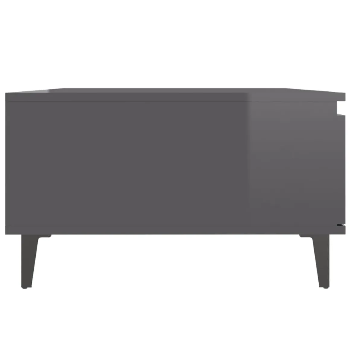 Mesa de centro Lena 1 puerta + 1 compartimento 35x90x60 cm