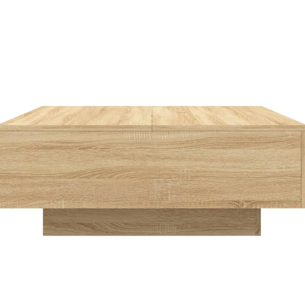 Mesa de centro Limm con luces LED 31x80x80 cm