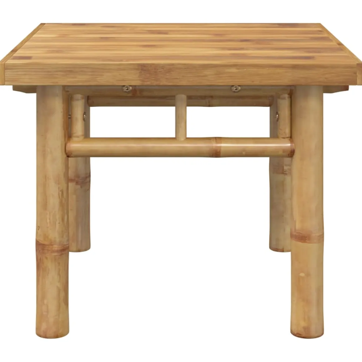 Mesa de centro Mango para exterior bambú 35x45x45 cm