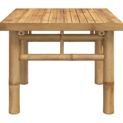 Mesa de centro Mango para exterior bambú 35x45x45 cm