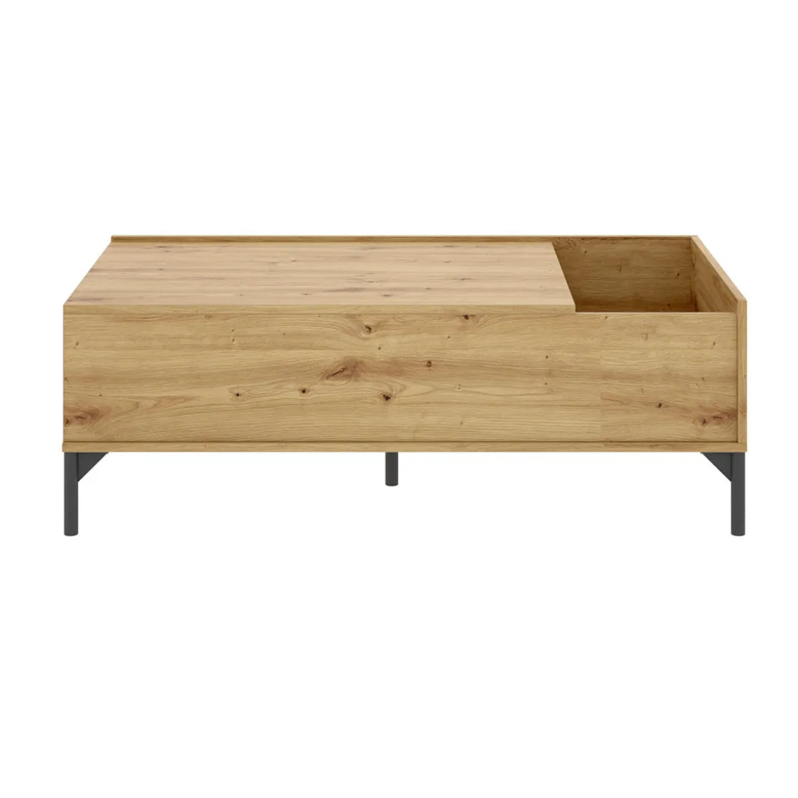 Mesa de centro Ness diseño elevable 41x99x60 cm