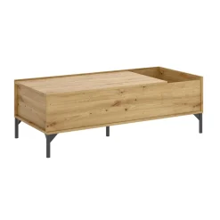 Mesa de centro Ness diseño elevable 41x99x60 cm