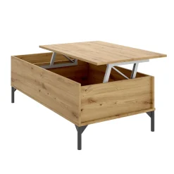 Mesa de centro Ness diseño elevable 41x99x60 cm