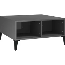 Mesa de centro Okio 2 compartimentos abiertos 30x60x60 cm