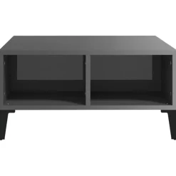 Mesa de centro Okio 2 compartimentos abiertos 30x60x60 cm