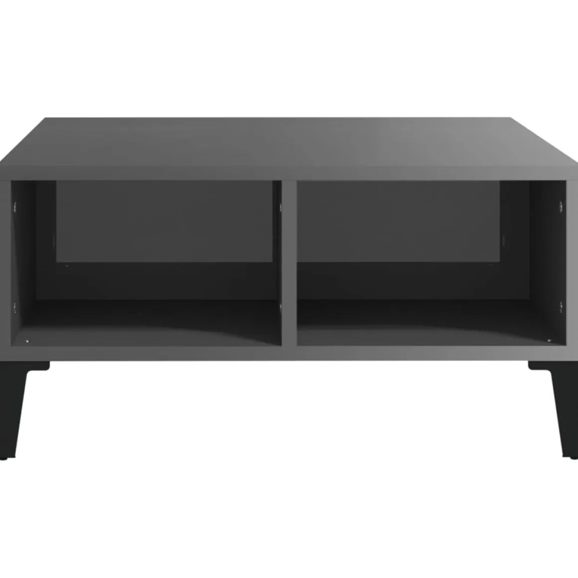 Mesa de centro Okio 2 compartimentos abiertos 30x60x60 cm