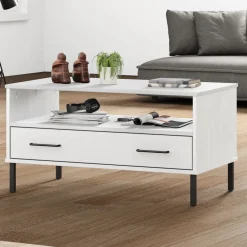 Mesa de centro Oslo 1 cajón 45x85x50 cm