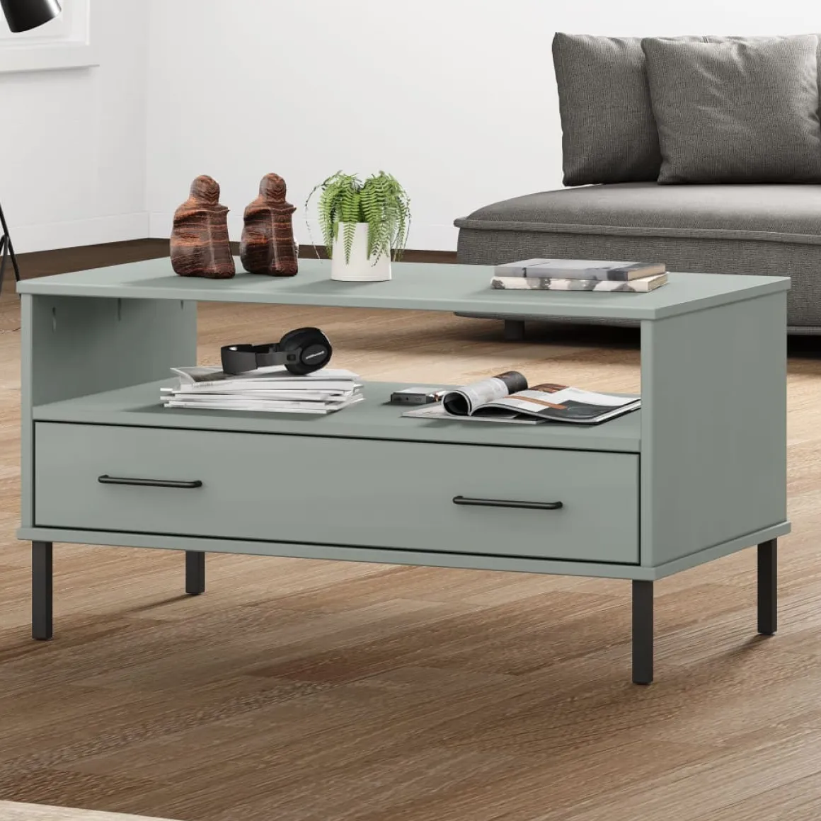 Mesa de centro Oslo 1 cajón 45x85x50 cm