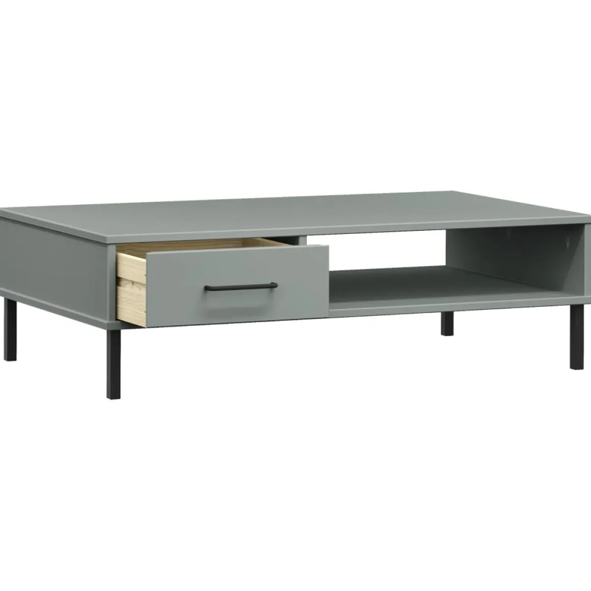 Mesa de centro Oslo 1 cajón 29x100x55 cm
