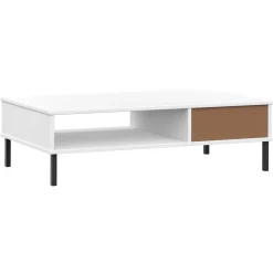 Mesa de centro Oslo 1 cajón 29x100x55 cm