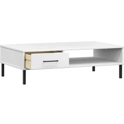 Mesa de centro Oslo 1 cajón 29x100x55 cm