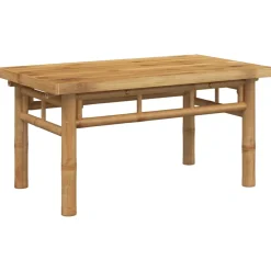 Mesa de centro Tabú para exterior bambú 35x70x40 cm