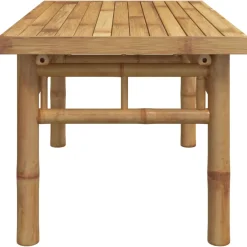 Mesa de centro Tabú para exterior bambú 35x70x40 cm