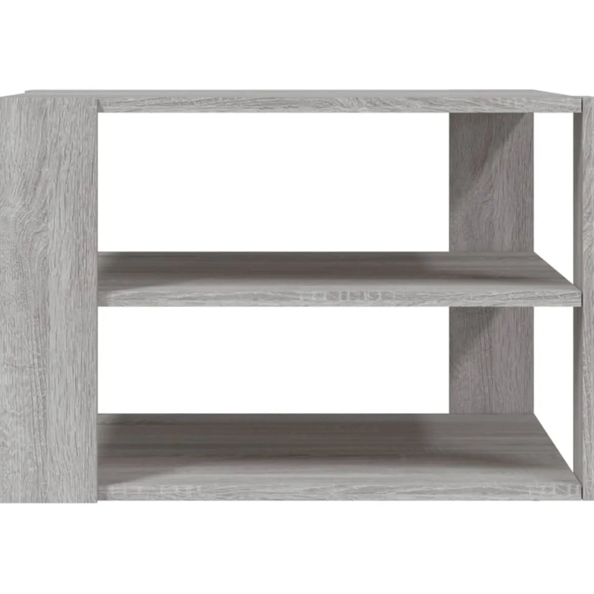 Mesa de centro Triunfo 2 estantes 40x59,5x59,5 cm