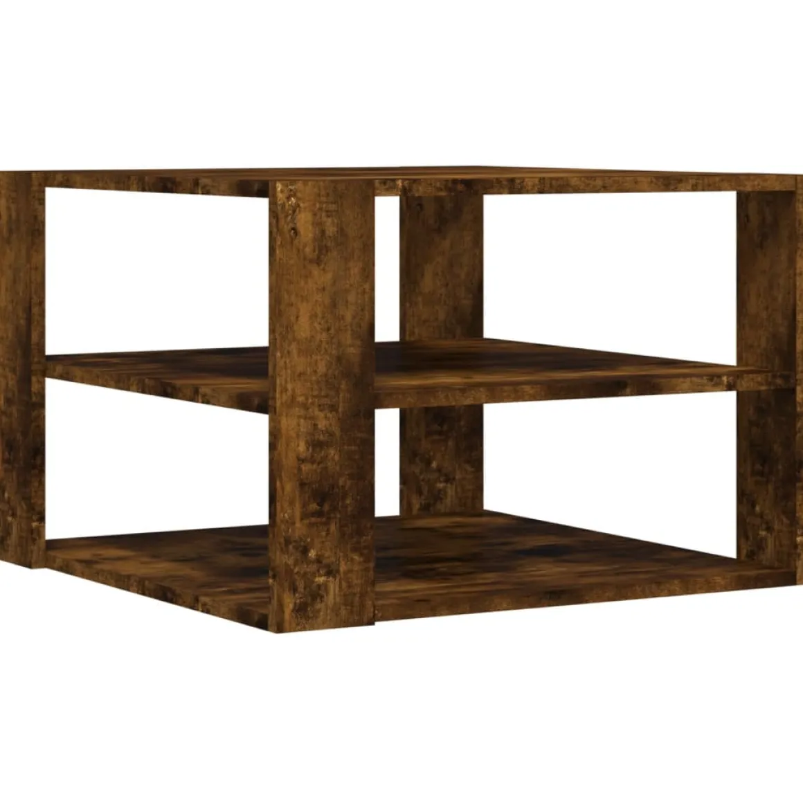 Mesa de centro Triunfo 2 estantes 40x59,5x59,5 cm