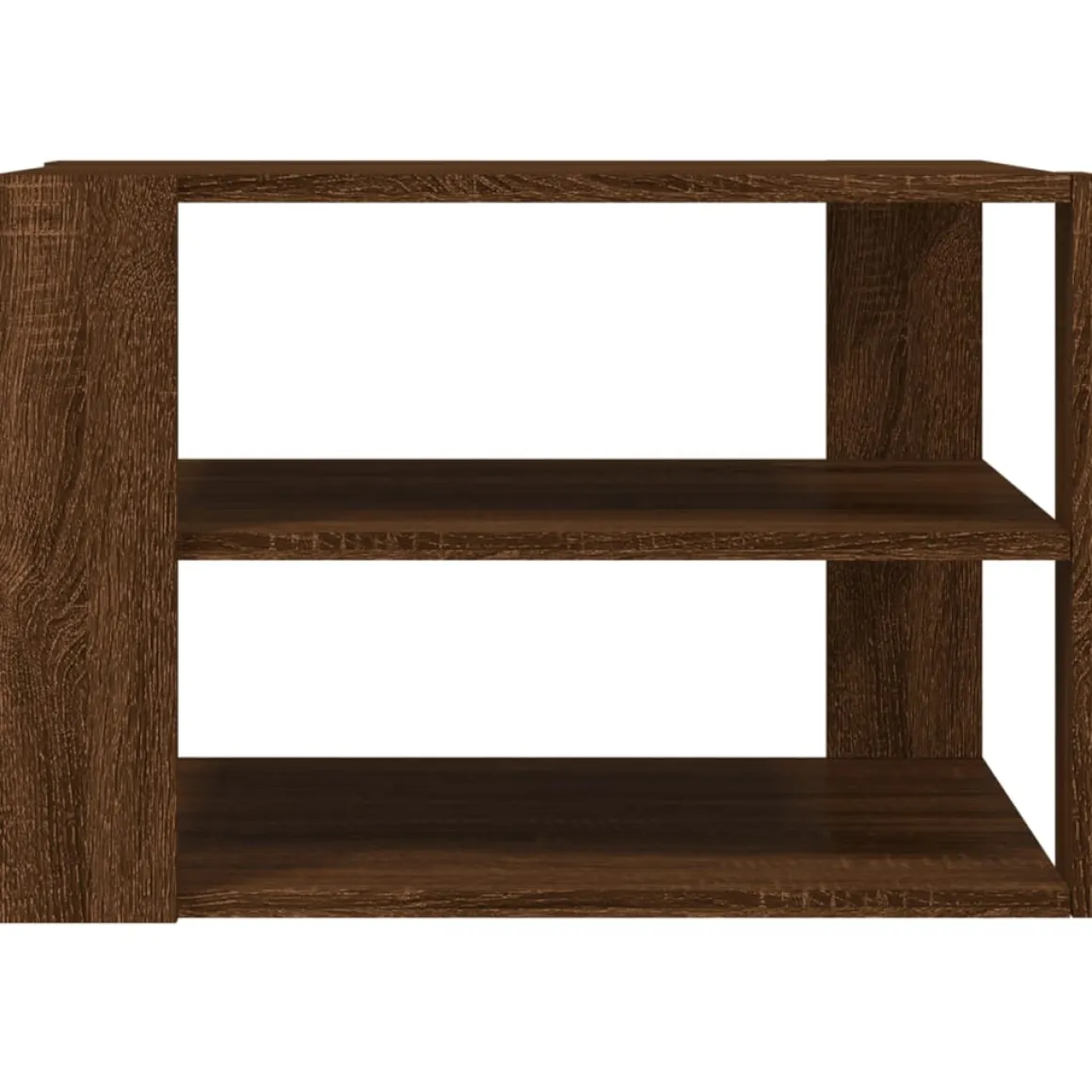 Mesa de centro Triunfo 2 estantes 40x59,5x59,5 cm