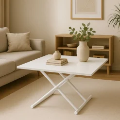 Mesa de centro Up & Down elevable y extensible 4 posiciones 49-76x100x50 cm