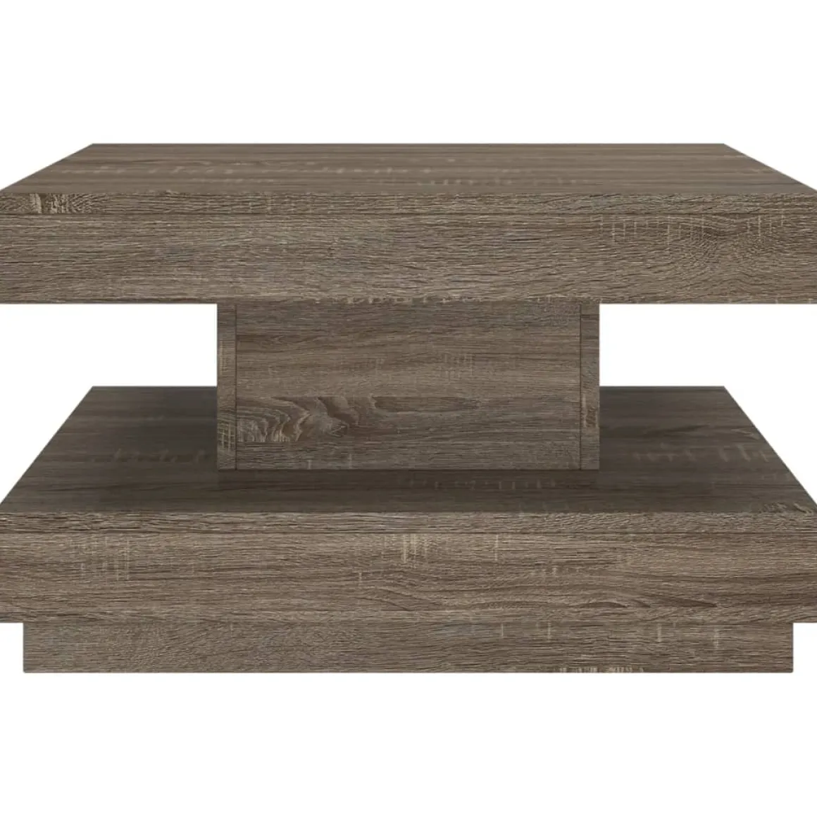 Mesa de centro Virea diseño cuadrado 35x60x60 cm