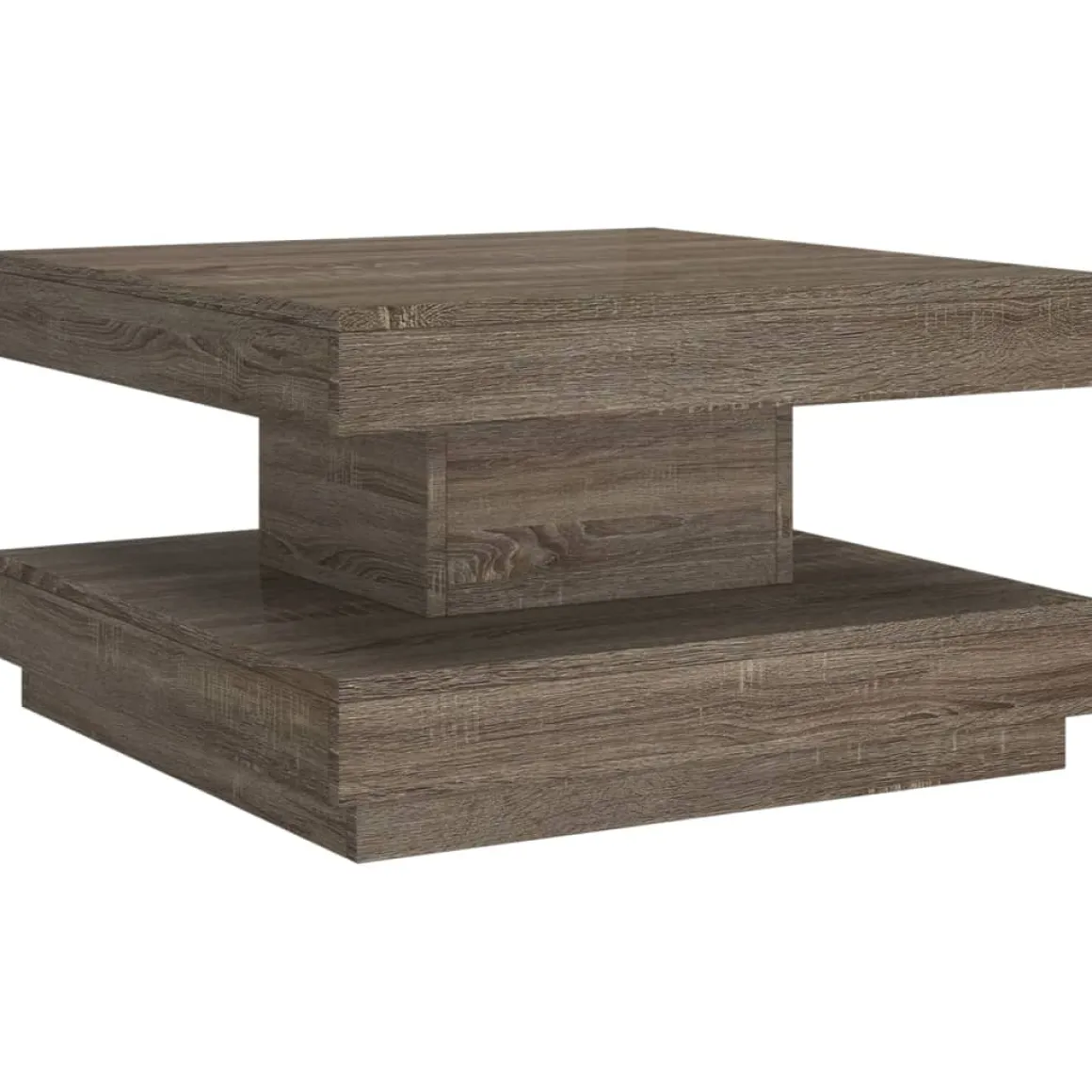 Mesa de centro Virea diseño cuadrado 35x60x60 cm