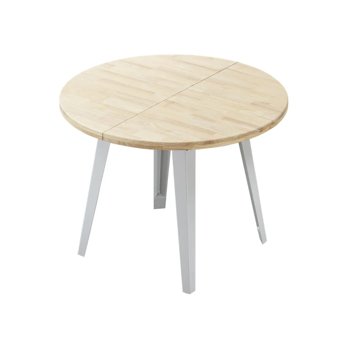 Mesa de comedor BergE redonda extensible Ø100x76 cm