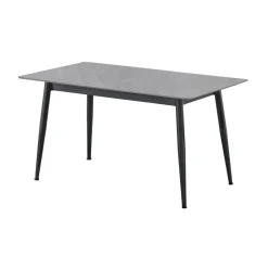 Mesa de comedor Berna diseño fijo 75x140x80 cm