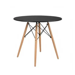 Mesa de comedor Dinamarca diseño redondo Ø80 cm