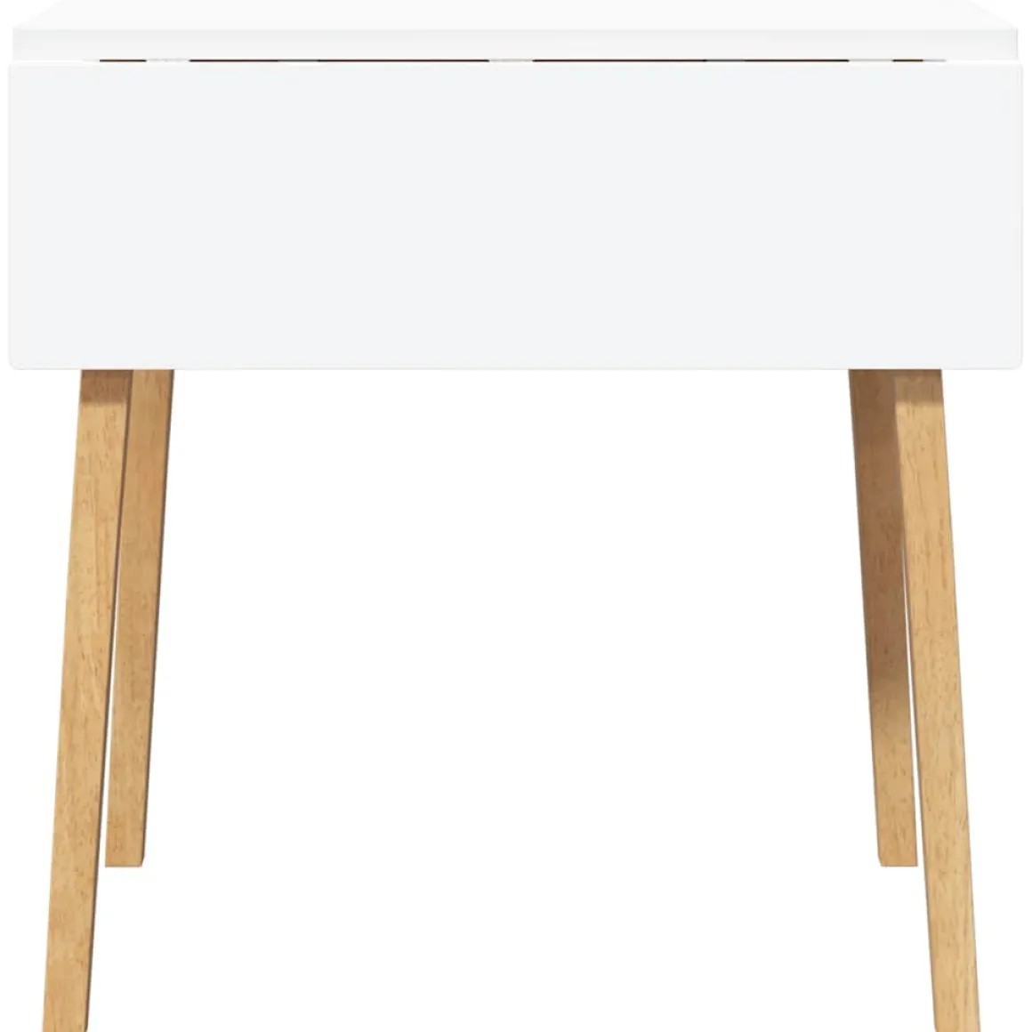 Mesa de comedor Dona 2 alas abatibles 75x90x45-90 cm