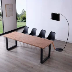 Mesa de comedor extensible Roma 77x140x80 cm