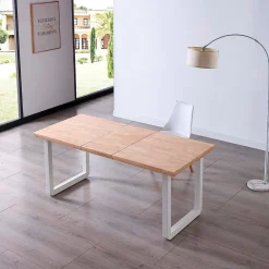 Mesa de comedor extensible Roma 77x140x80 cm