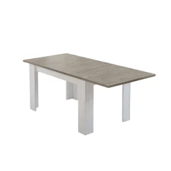 Mesa de comedor extensible Corfu 76x138-198x88 cm