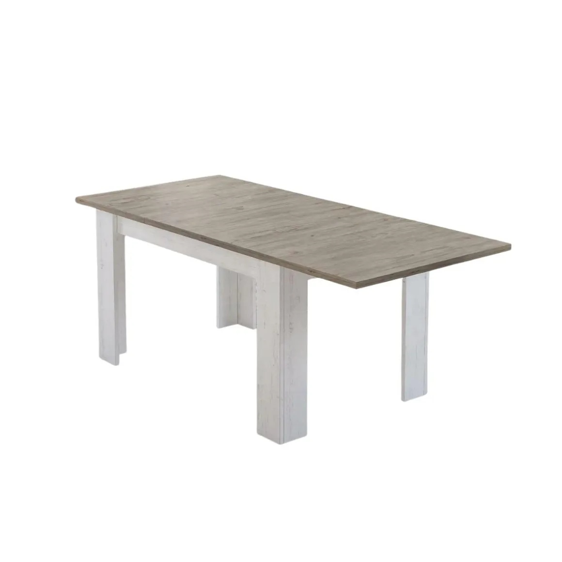 Mesa de comedor extensible Corfu 76x138-198x88 cm