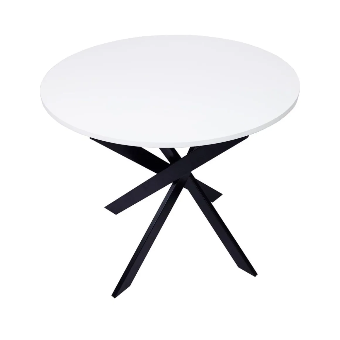 Mesa de comedor Kroma redonda diseño fijo Ø90x77 cm