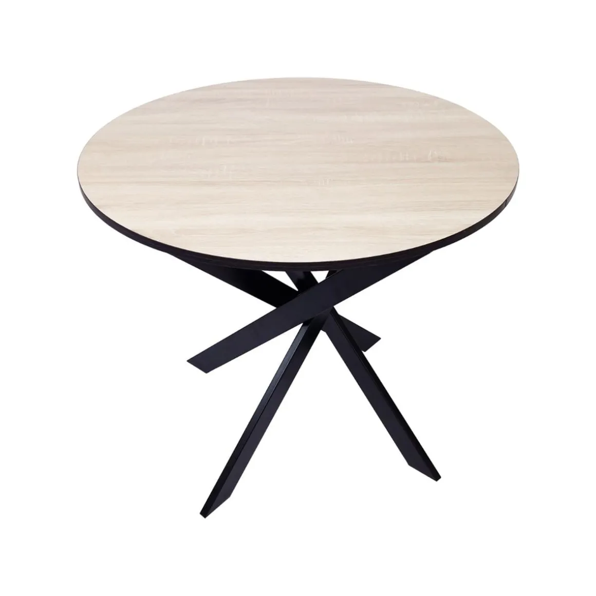 Mesa de comedor Kroma redonda diseño fijo Ø90x77 cm