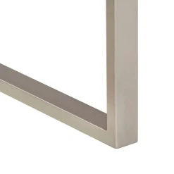 Mesa de comedor Loira rectangular madera maciza 76x140x70 cm