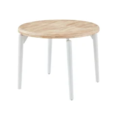 Mesa de comedor Moon extensible forma redonda Ø100-140-180x76 cm
