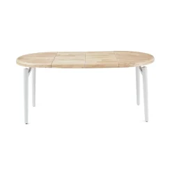Mesa de comedor Moon extensible forma redonda Ø100-140-180x76 cm