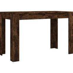 Mesa de comedor Nelva roble oscuro 76x120x60 cm