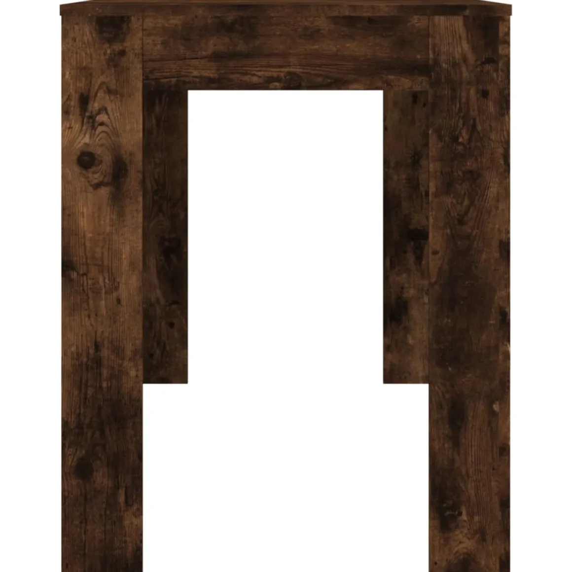 Mesa de comedor Nelva roble oscuro 76x120x60 cm