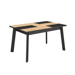 Mesa de comedor Neos diseño fijo 74x140x90 cm