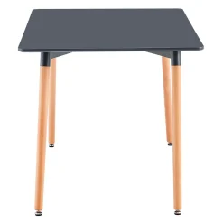 Mesa de comedor Nordika rectangular gris 74,5x120x80 cm