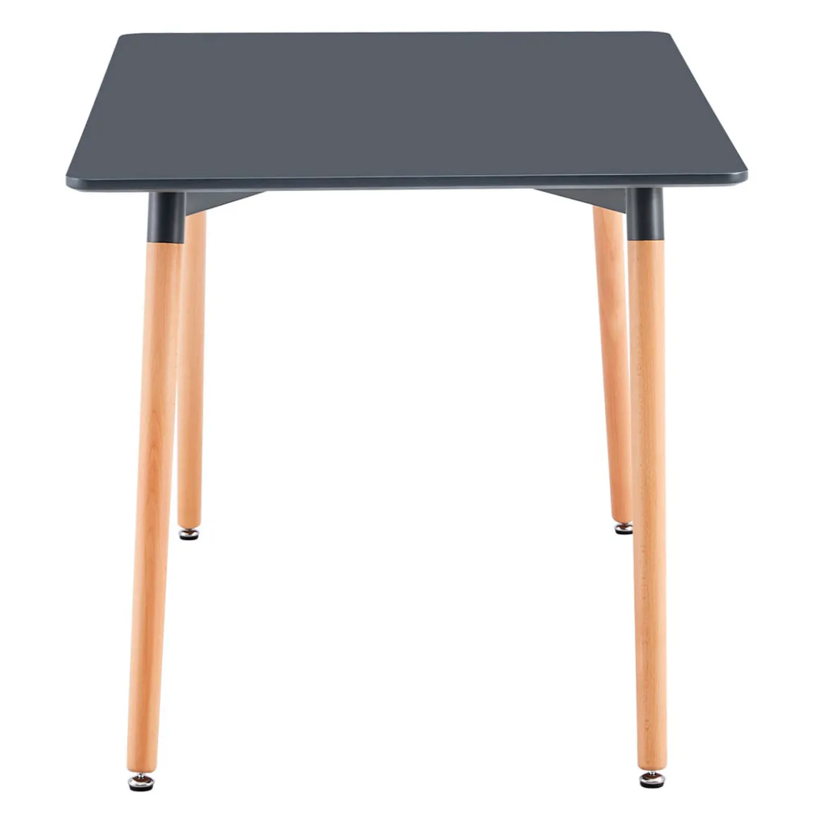 Mesa de comedor Nordika rectangular gris 74,5x120x80 cm